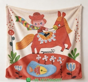 Hermes Throw Blankets